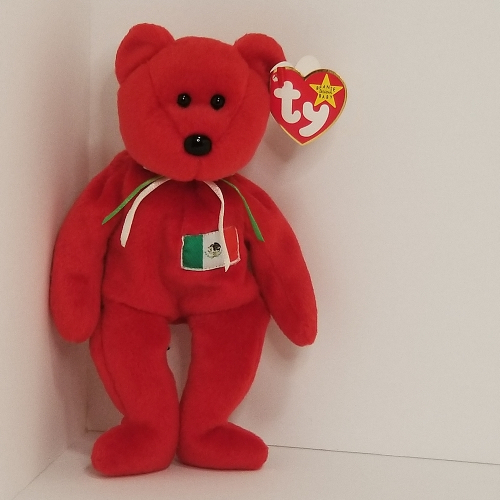 Beanie Baby toy teddy bear, Osito
